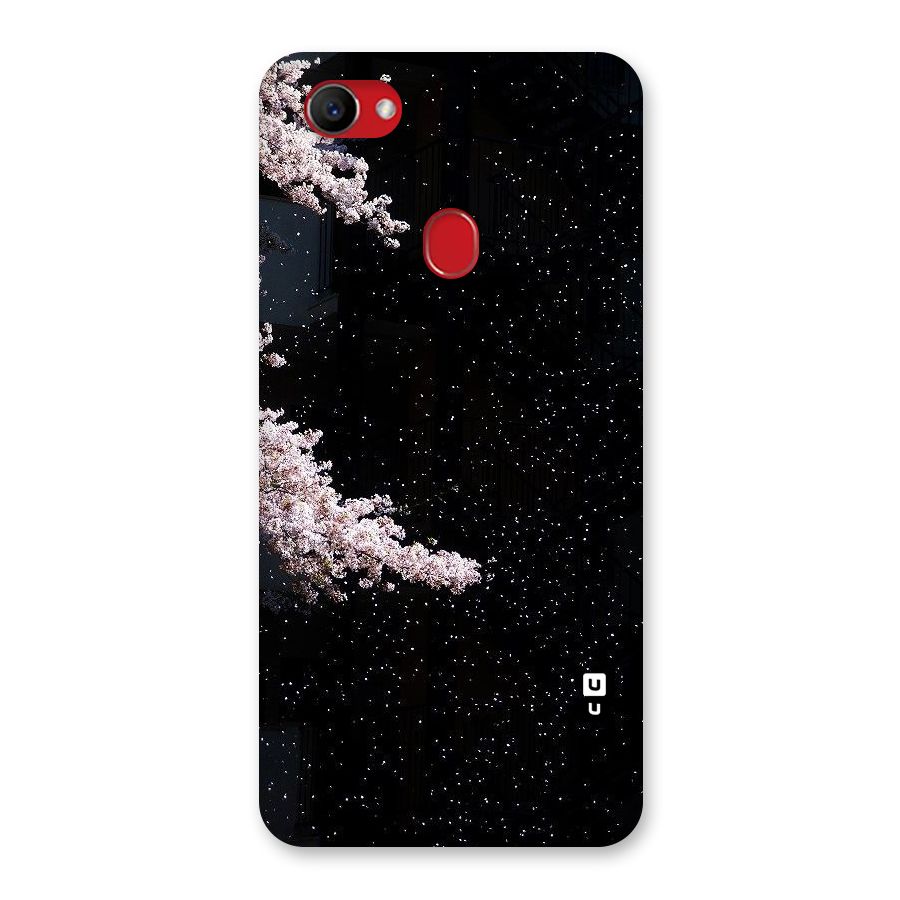 Beautiful Night Sky Flowers Back Case for Oppo F7