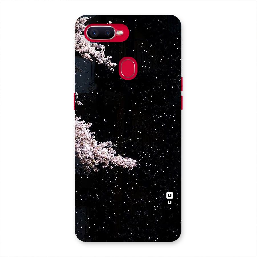 Beautiful Night Sky Flowers Back Case for Oppo F9 Pro