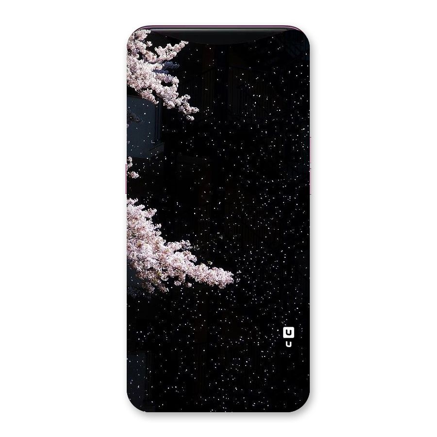 Beautiful Night Sky Flowers Back Case for Oppo Find X