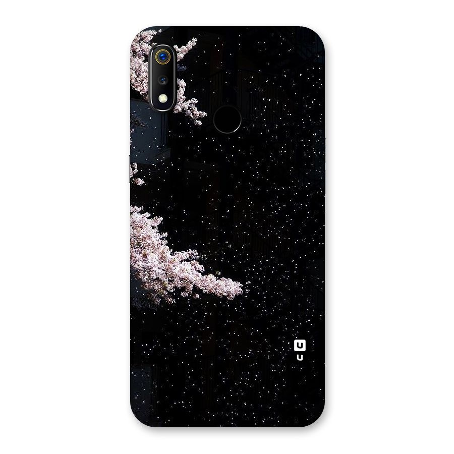 Beautiful Night Sky Flowers Back Case for Realme 3