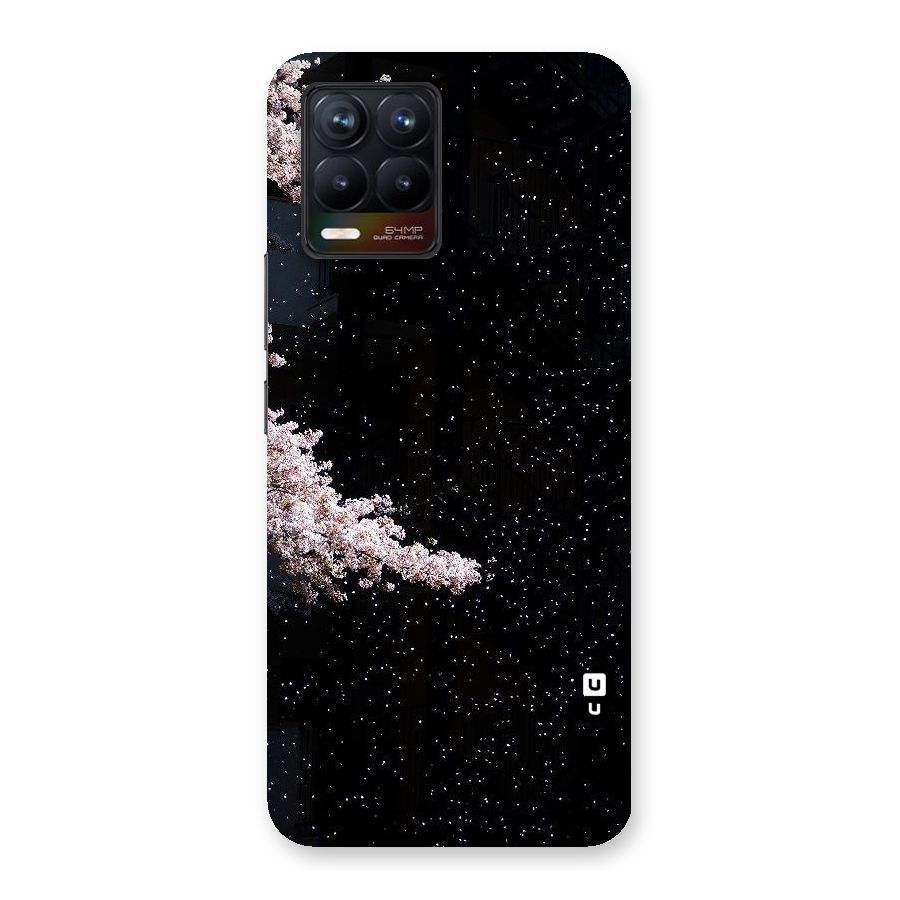 Beautiful Night Sky Flowers Back Case for Realme 8