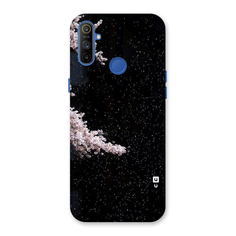 Beautiful Night Sky Flowers Back Case for Realme Narzo 10A