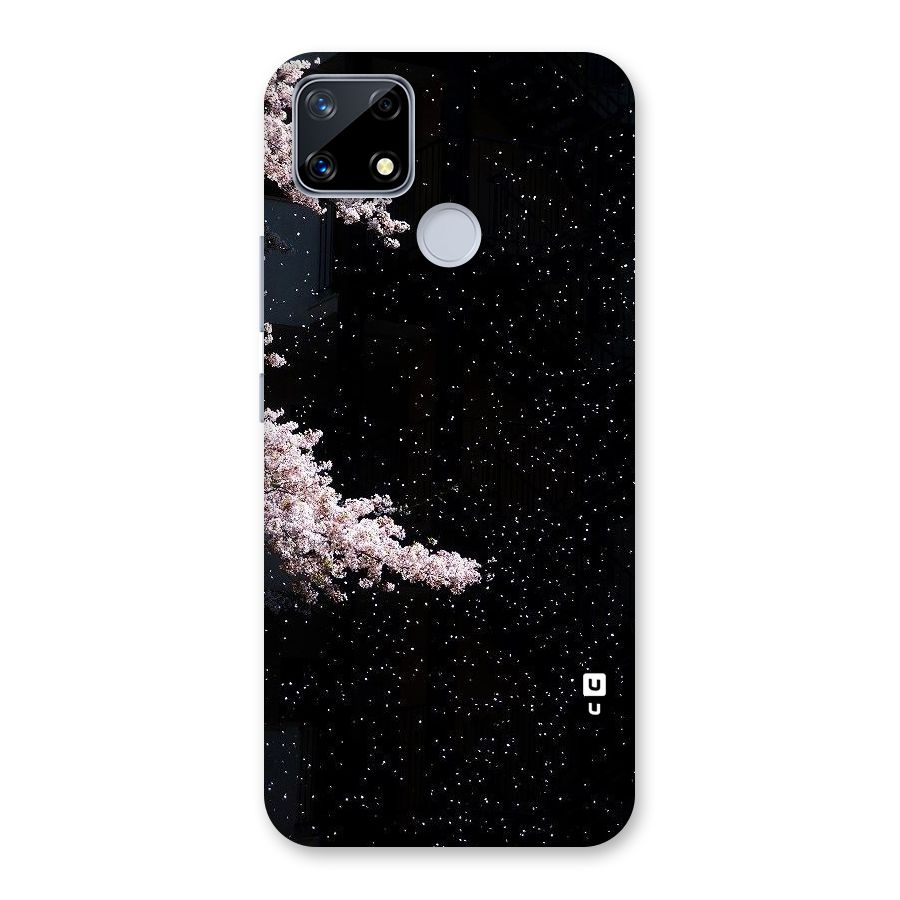 Beautiful Night Sky Flowers Back Case for Realme Narzo 20