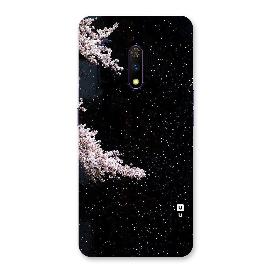 Beautiful Night Sky Flowers Back Case for Realme X