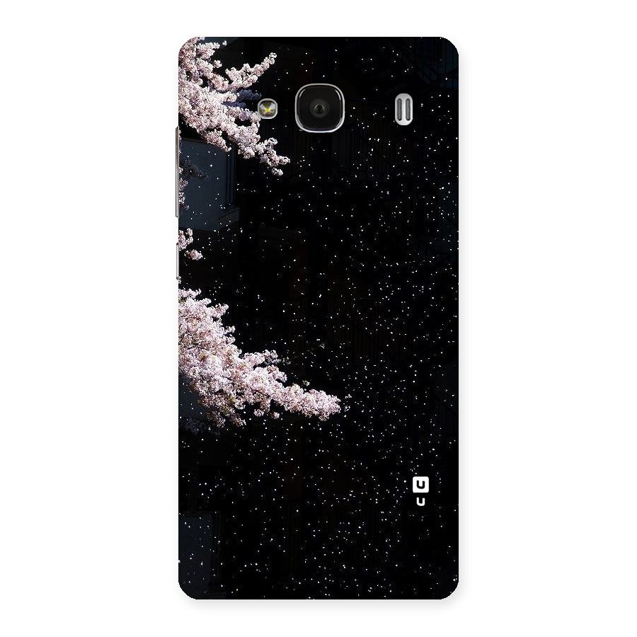 Beautiful Night Sky Flowers Back Case for Redmi 2