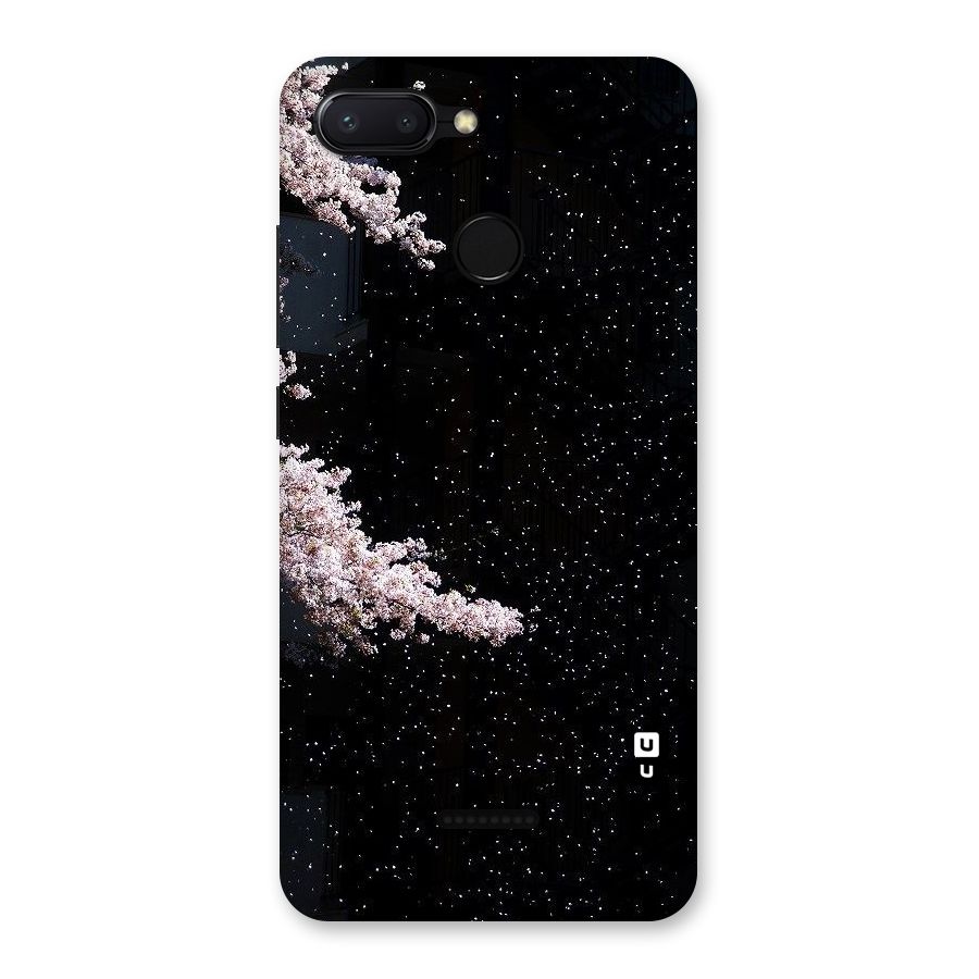 Beautiful Night Sky Flowers Back Case for Redmi 6