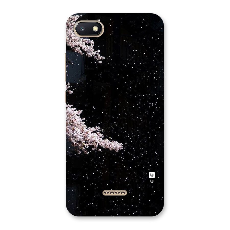 Beautiful Night Sky Flowers Back Case for Redmi 6A