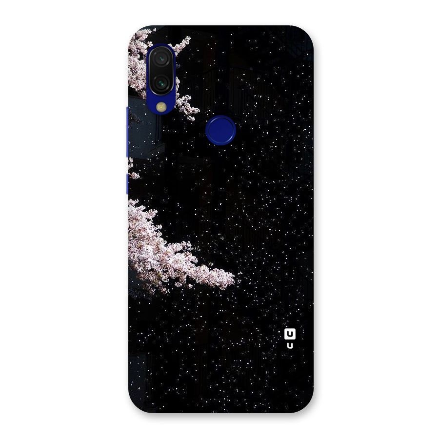 Beautiful Night Sky Flowers Back Case for Redmi 7