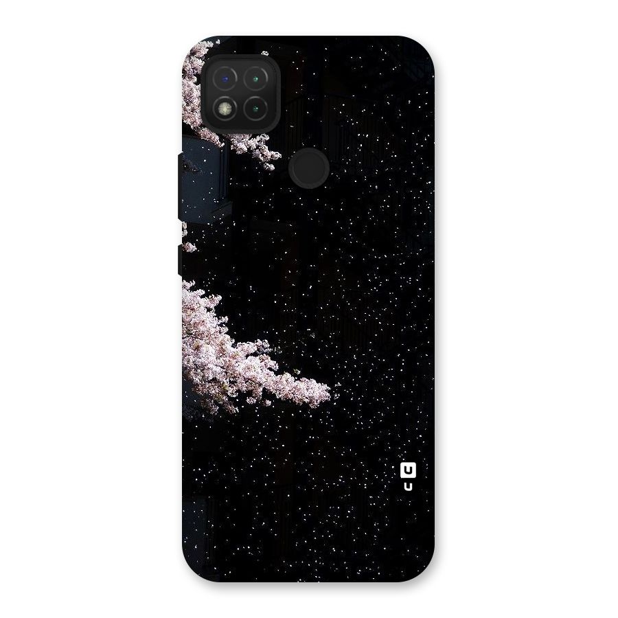 Beautiful Night Sky Flowers Back Case for Redmi 9