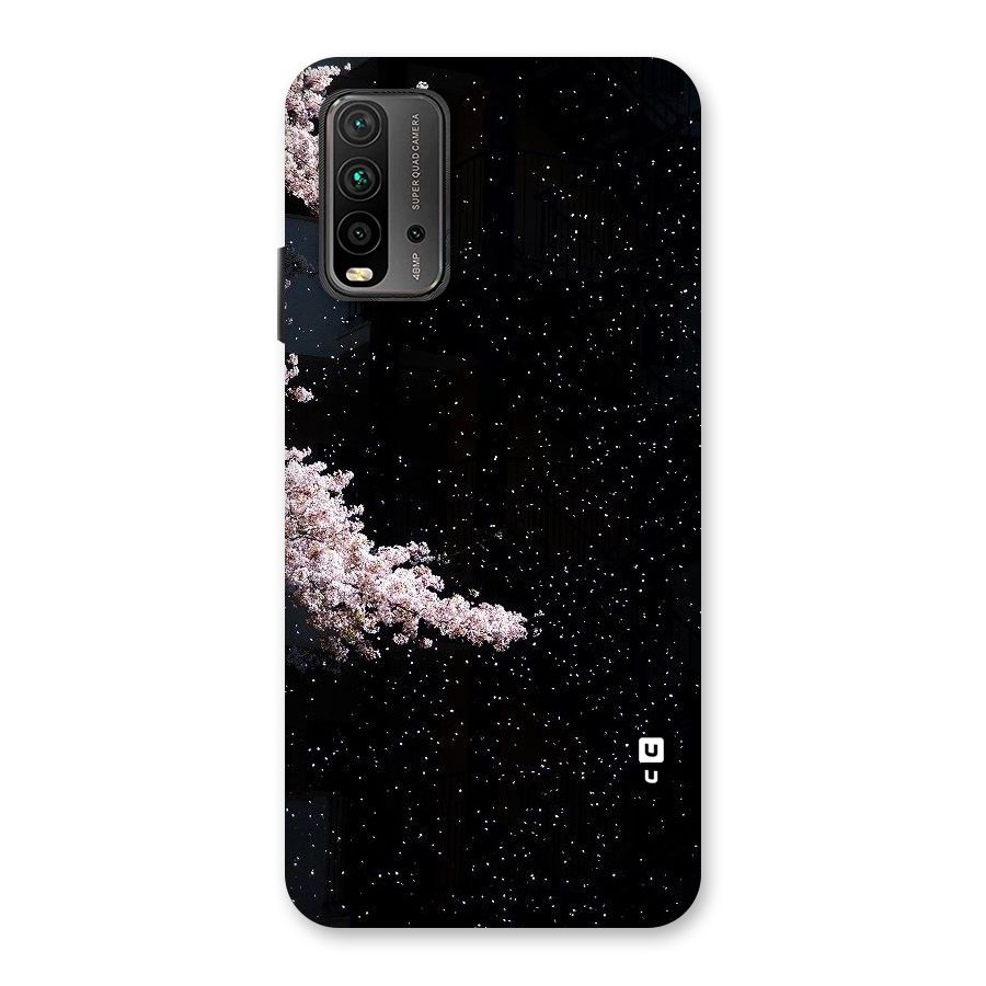 Beautiful Night Sky Flowers Back Case for Redmi 9 Power