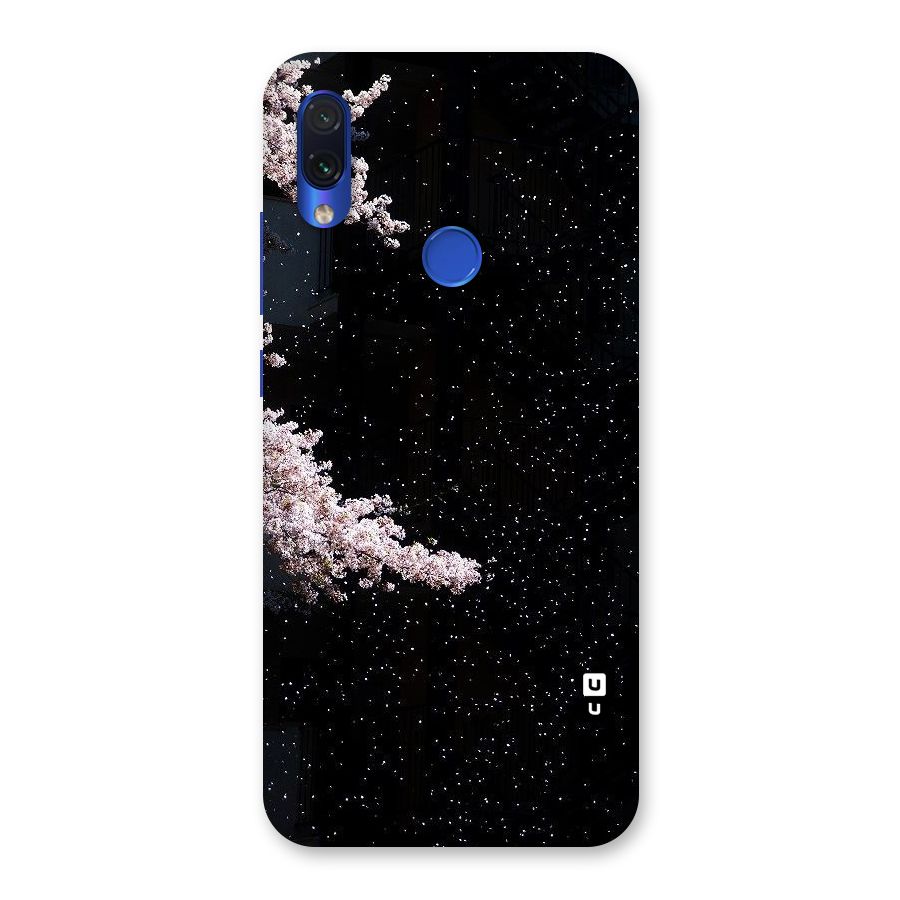 Beautiful Night Sky Flowers Back Case for Redmi Note 7
