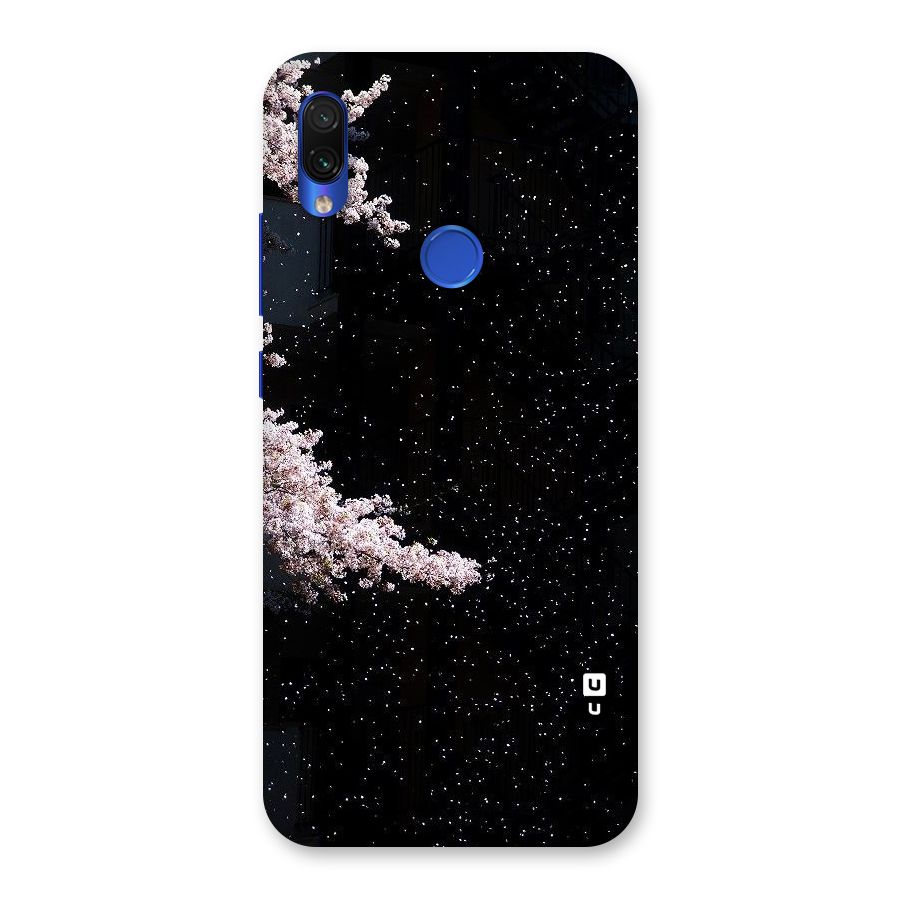 Beautiful Night Sky Flowers Back Case for Redmi Note 7S