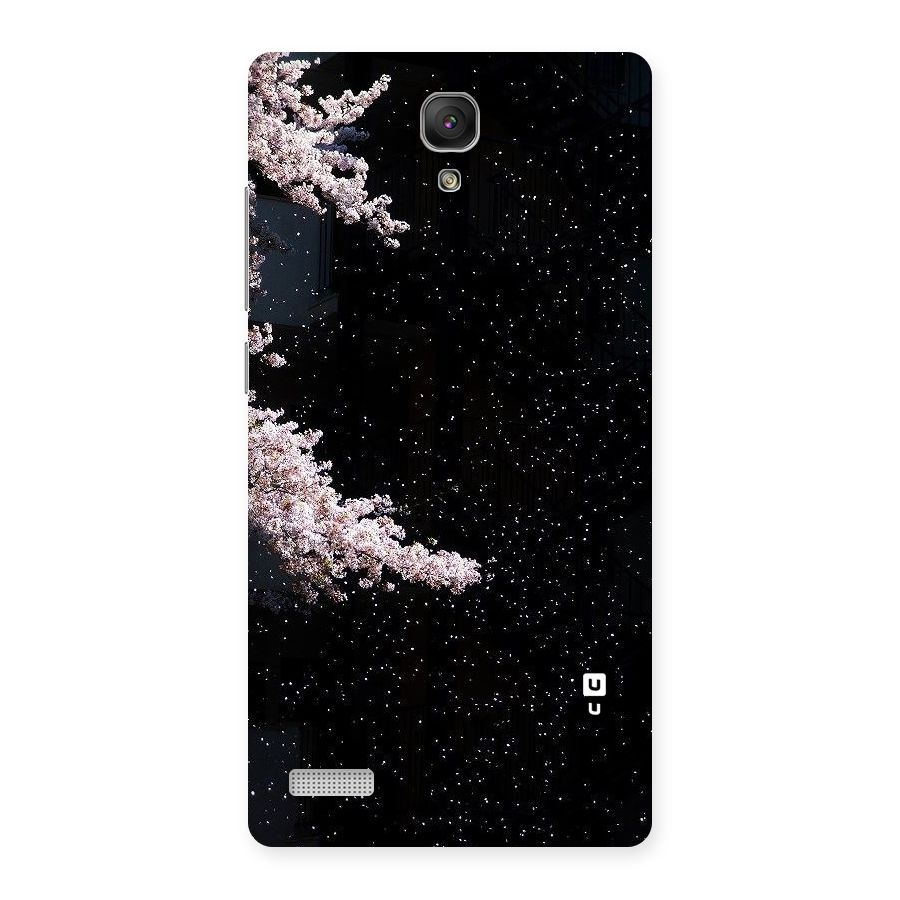Beautiful Night Sky Flowers Back Case for Redmi Note Prime