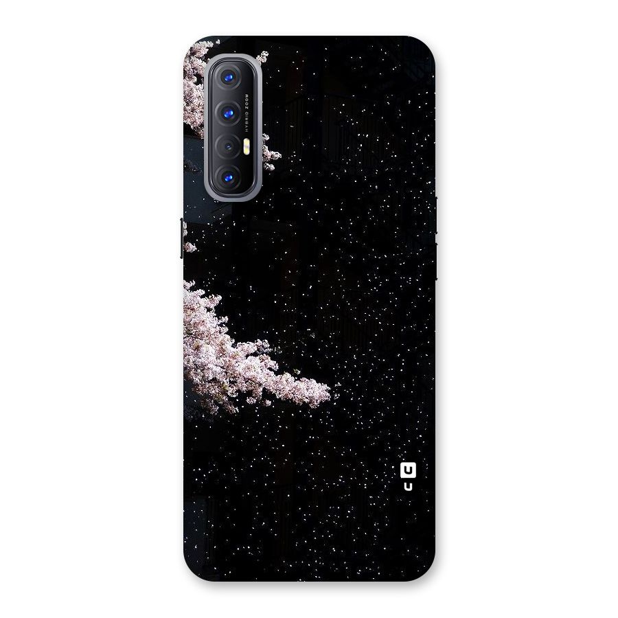 Beautiful Night Sky Flowers Back Case for Reno3 Pro