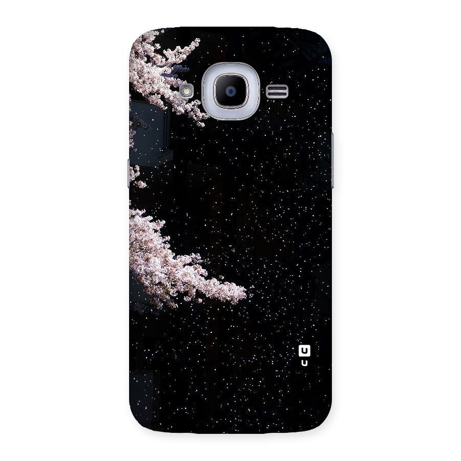 Beautiful Night Sky Flowers Back Case for Samsung Galaxy J2 Pro
