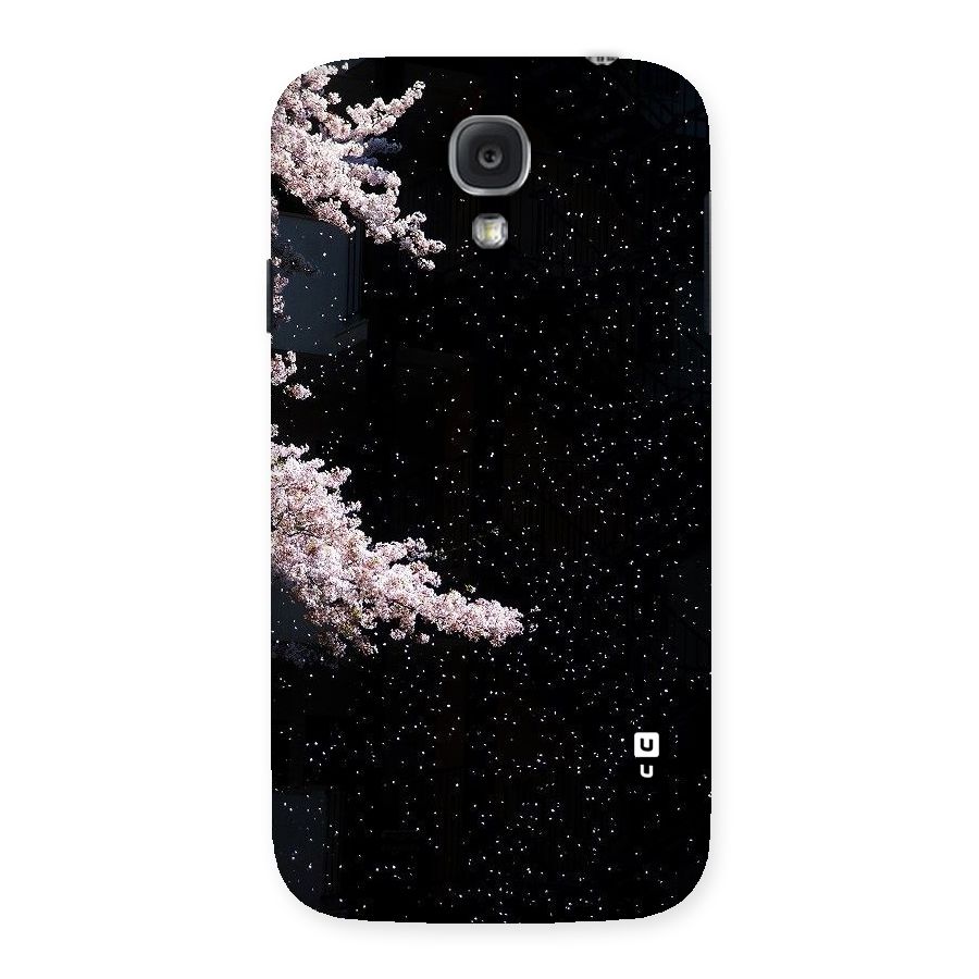 Beautiful Night Sky Flowers Back Case for Samsung Galaxy S4