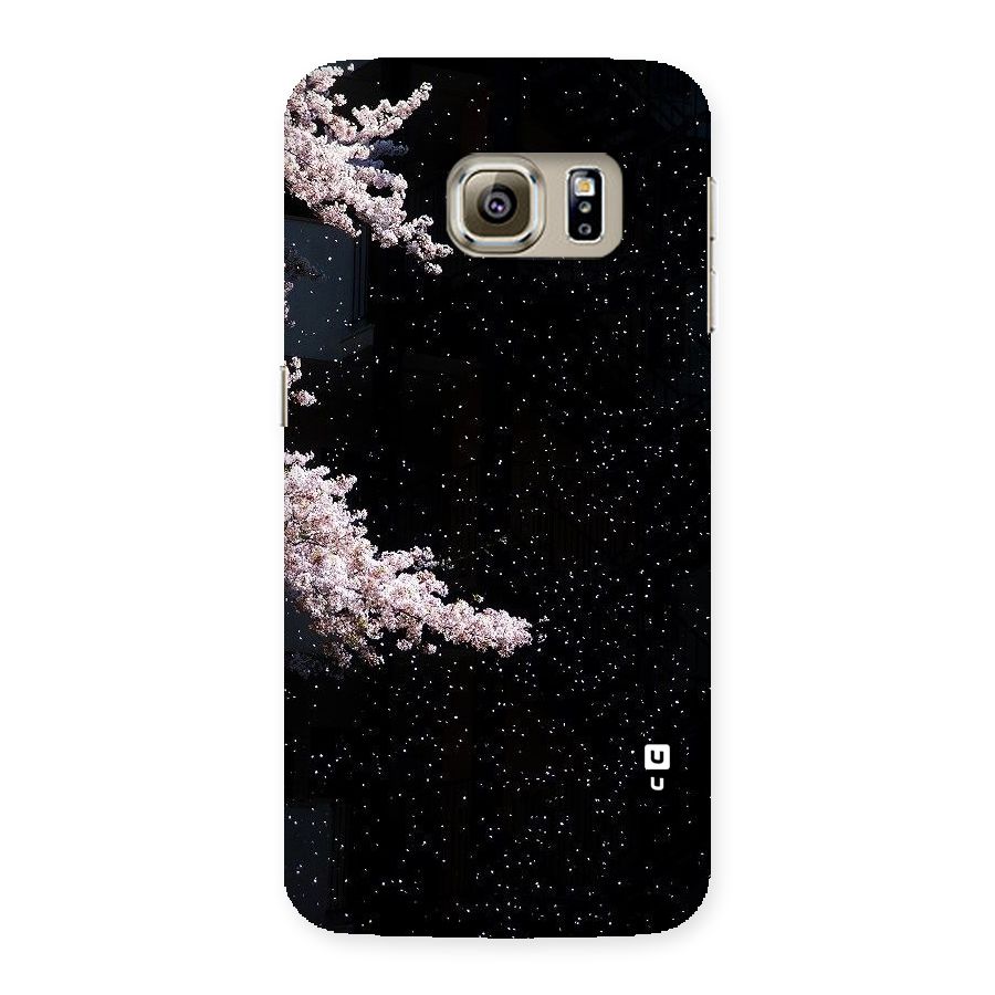 Beautiful Night Sky Flowers Back Case for Samsung Galaxy S6 Edge Plus