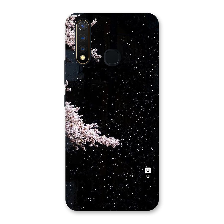 Beautiful Night Sky Flowers Back Case for Vivo U20