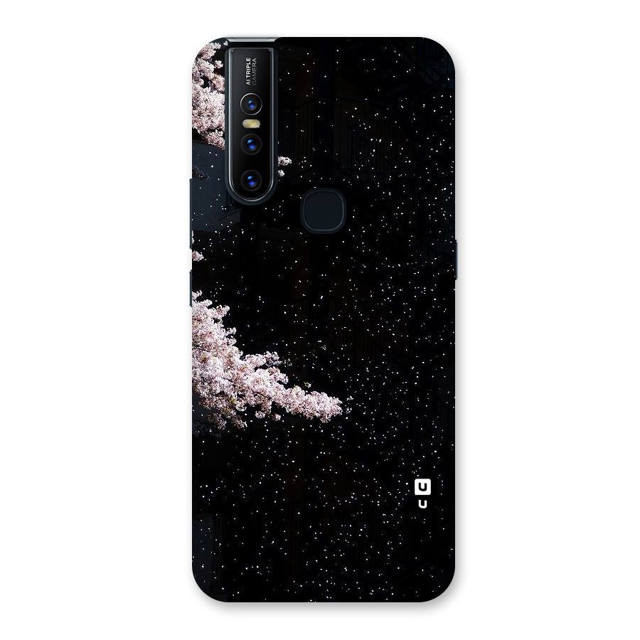 Beautiful Night Sky Flowers Back Case for Vivo V15