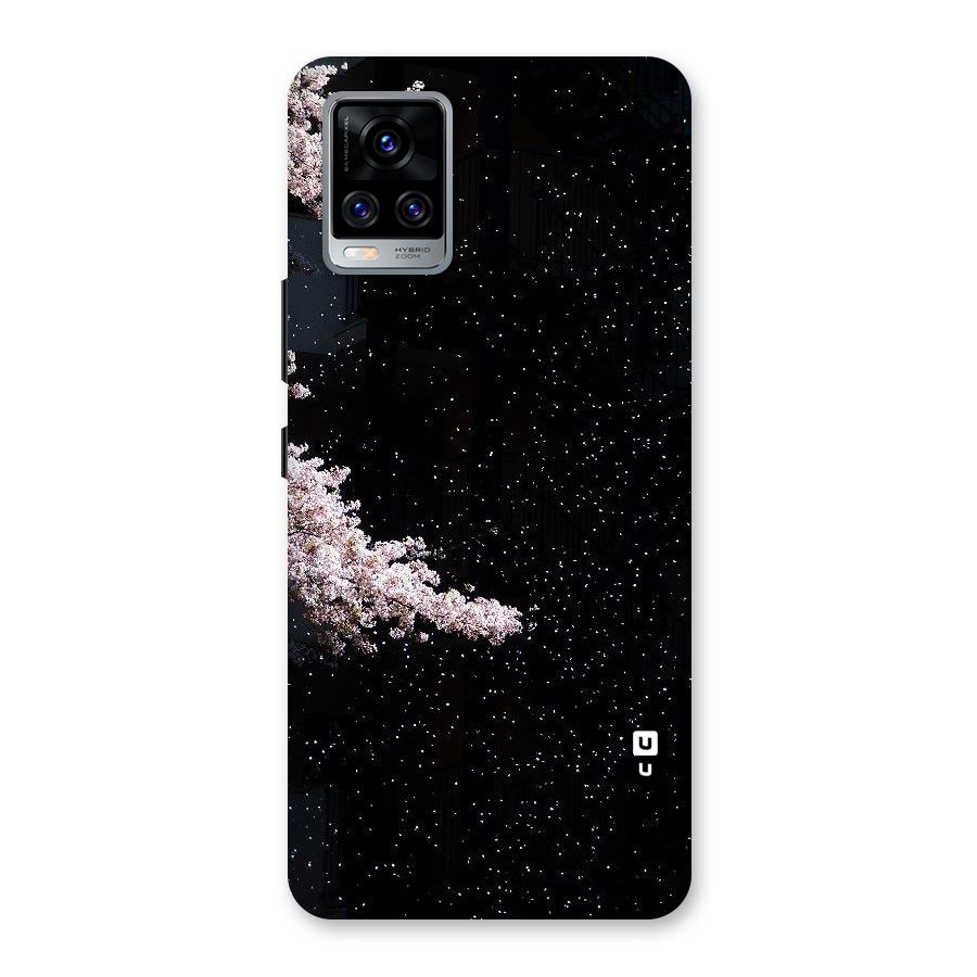Beautiful Night Sky Flowers Back Case for Vivo V20 Pro