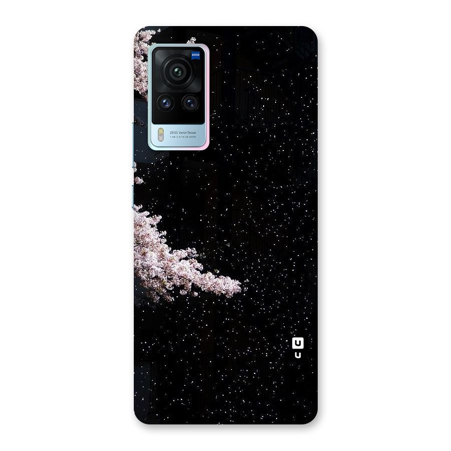 Beautiful Night Sky Flowers Back Case for Vivo X60 Pro