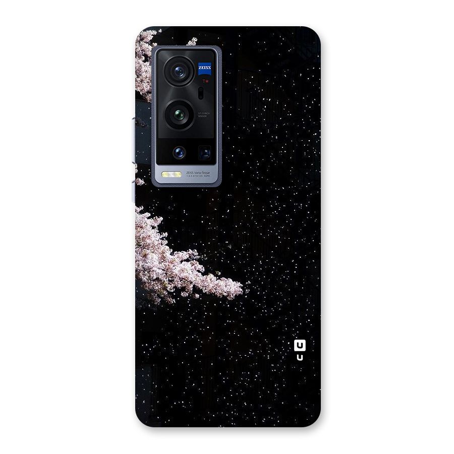 Beautiful Night Sky Flowers Back Case for Vivo X60 Pro Plus