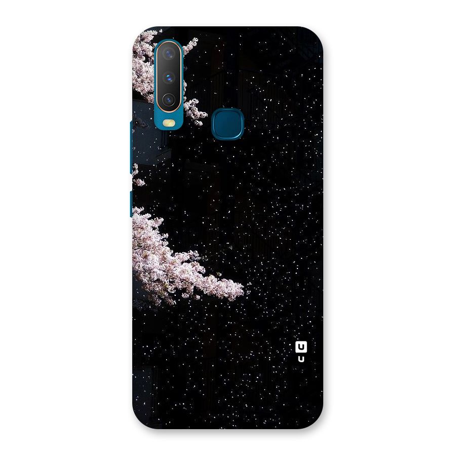 Beautiful Night Sky Flowers Back Case for Vivo Y17