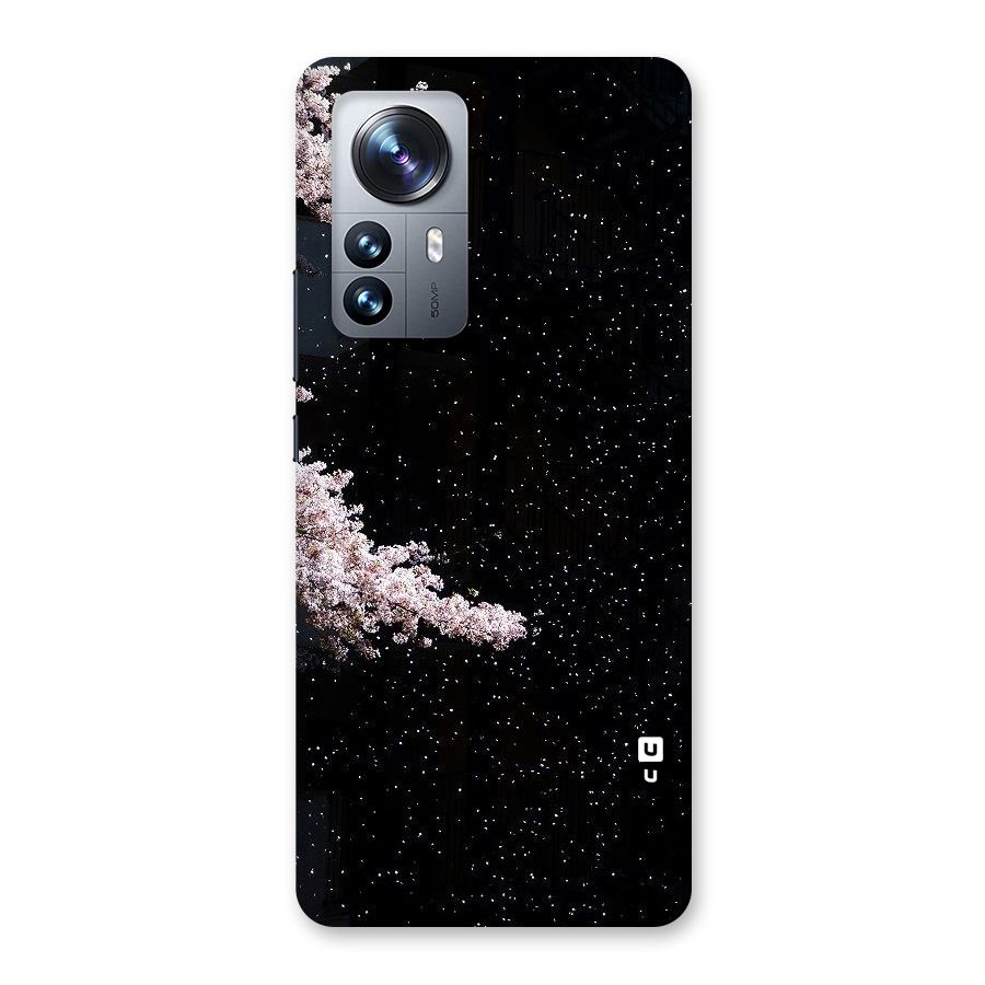 Beautiful Night Sky Flowers Back Case for Xiaomi 12 Pro