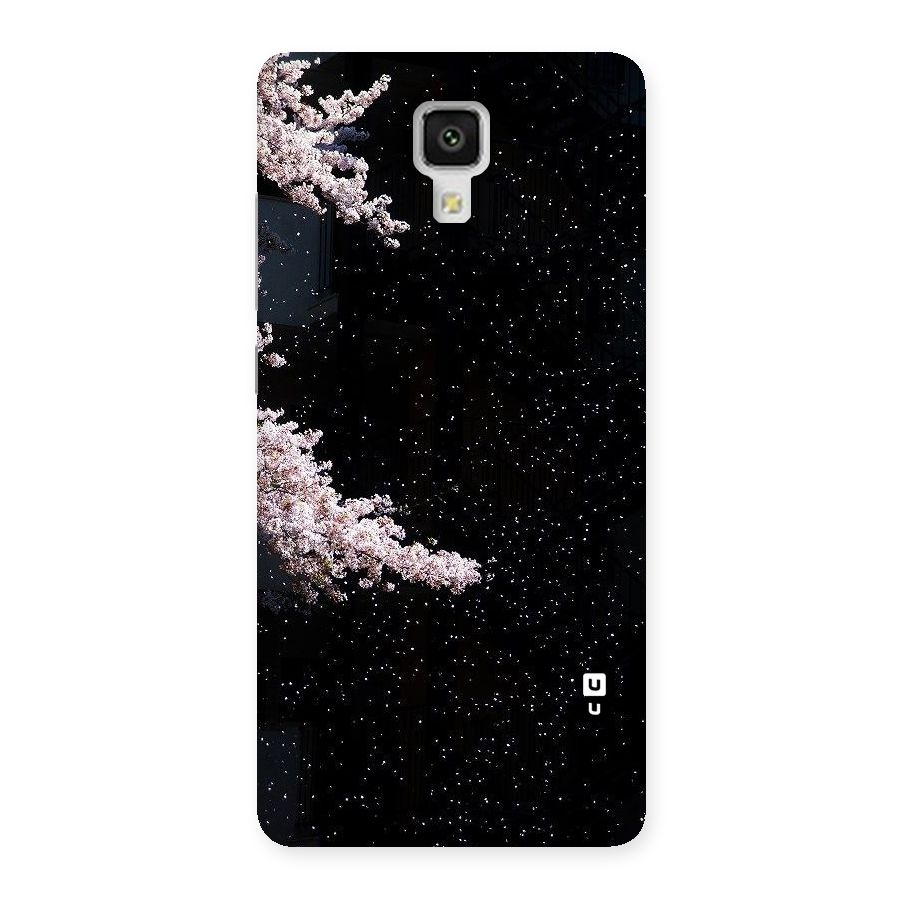 Beautiful Night Sky Flowers Back Case for Xiaomi Mi 4