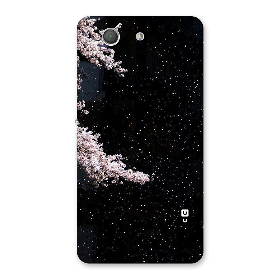 Beautiful Night Sky Flowers Back Case for Xperia Z3 Compact