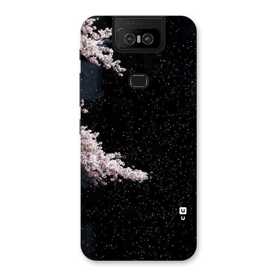 Beautiful Night Sky Flowers Back Case for Zenfone 6z