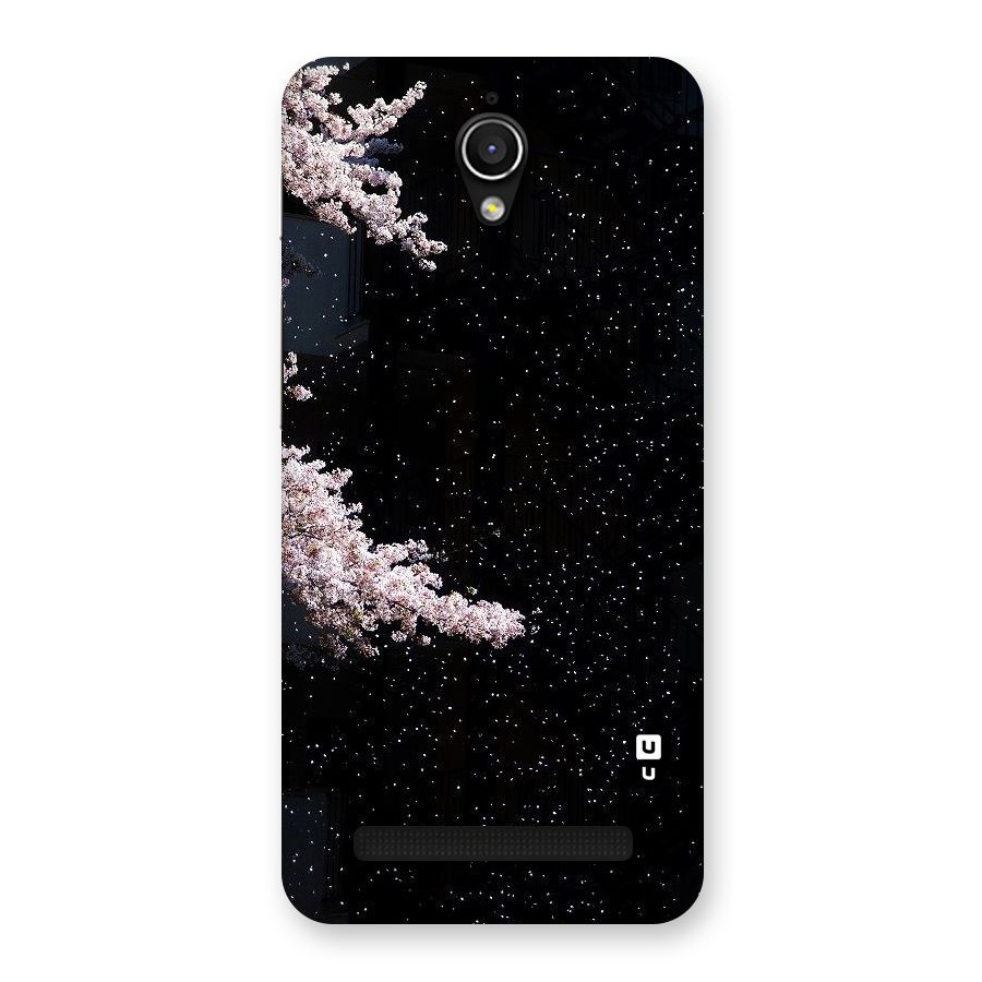 Beautiful Night Sky Flowers Back Case for Zenfone Go