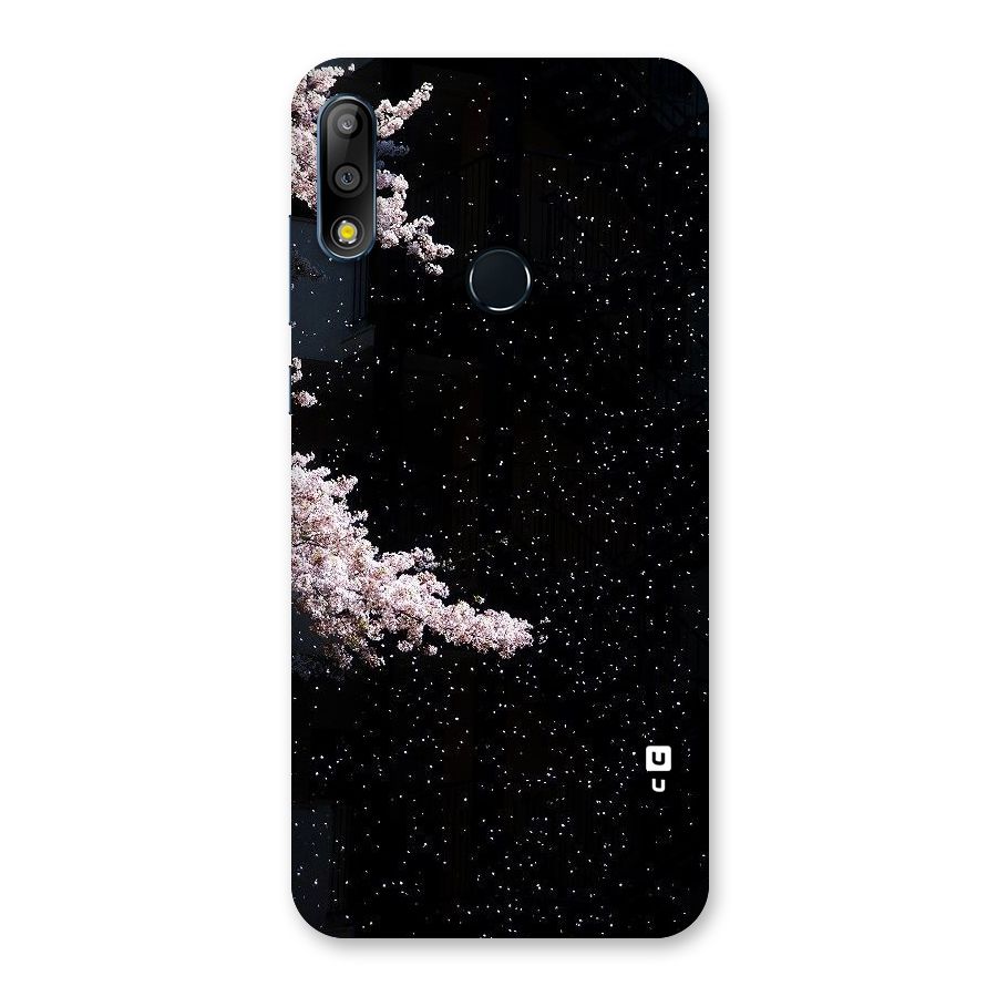 Beautiful Night Sky Flowers Back Case for Zenfone Max Pro M2