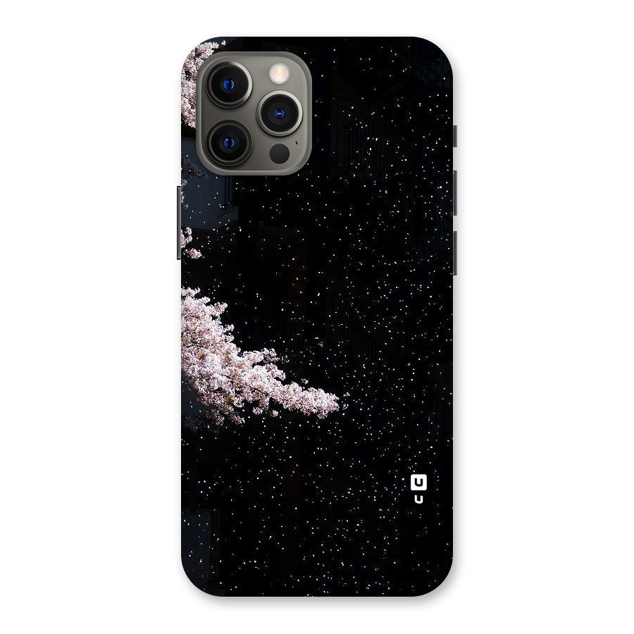 Beautiful Night Sky Flowers Back Case for iPhone 12 Pro Max