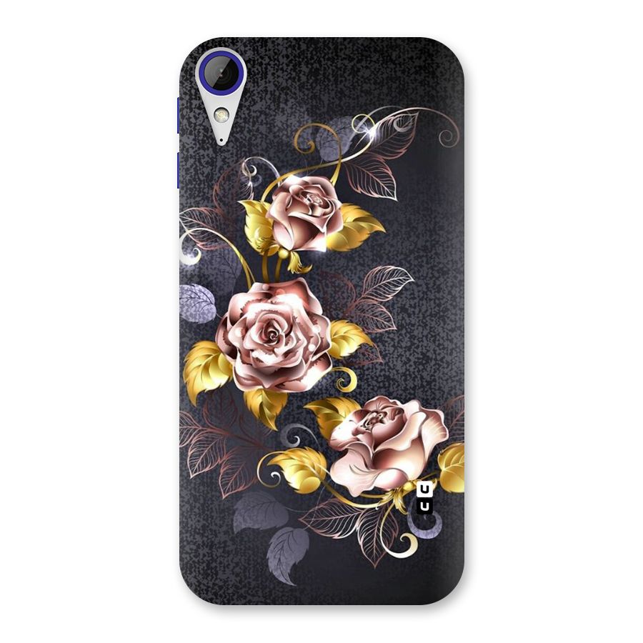 Beautiful Old Floral Design Back Case for Desire 830