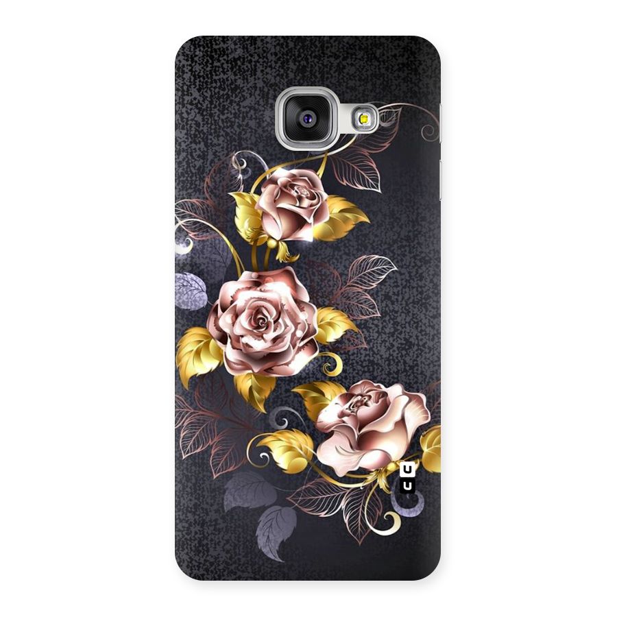 Beautiful Old Floral Design Back Case for Galaxy A3 2016