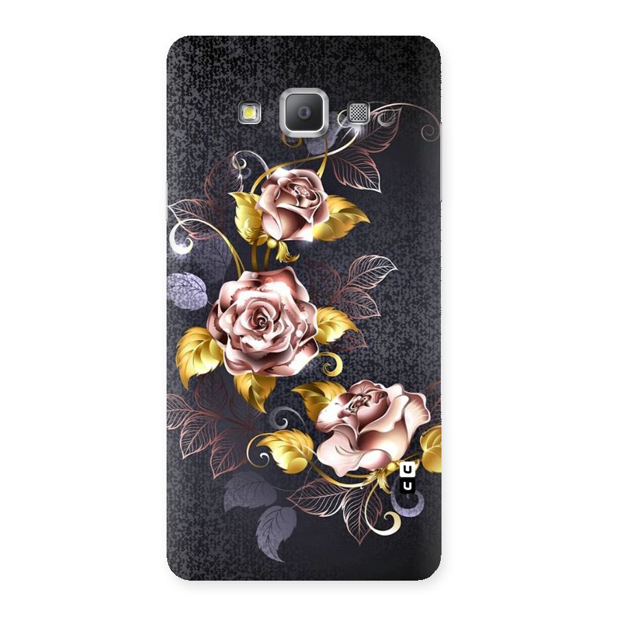 Beautiful Old Floral Design Back Case for Galaxy A7