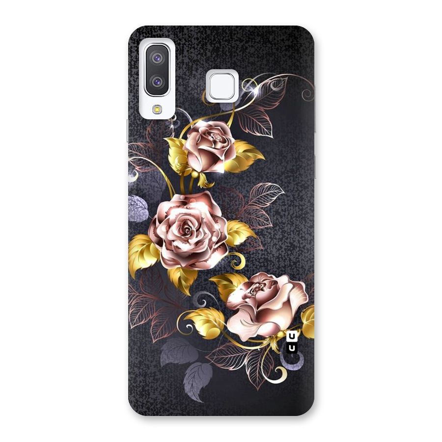 Beautiful Old Floral Design Back Case for Galaxy A8 Star