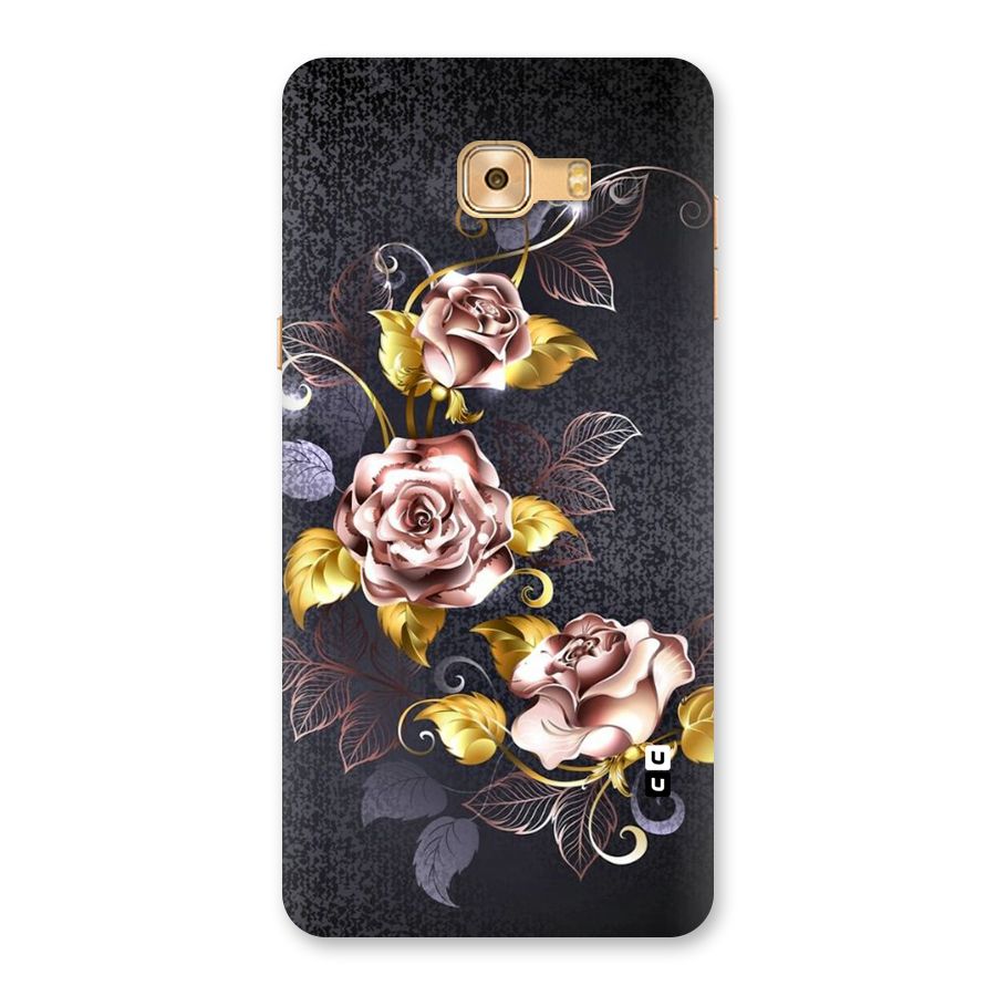 Beautiful Old Floral Design Back Case for Galaxy C9 Pro