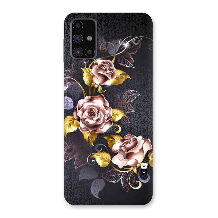 Beautiful Old Floral Design Back Case for Galaxy M31s
