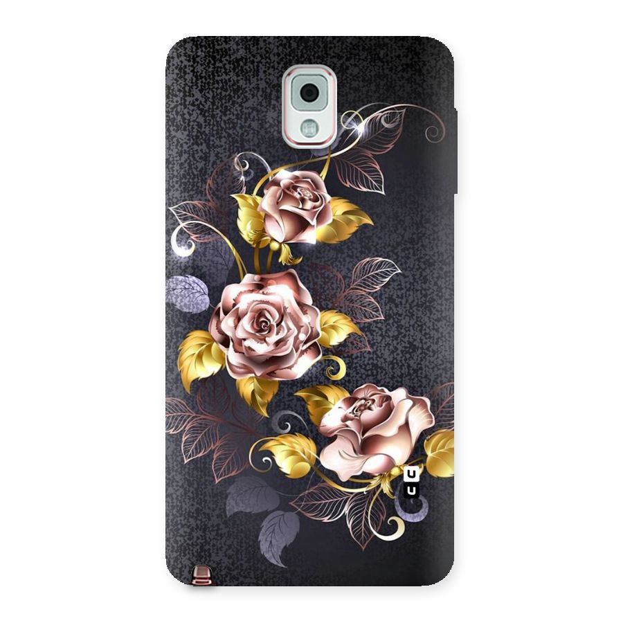 Beautiful Old Floral Design Back Case for Galaxy Note 3