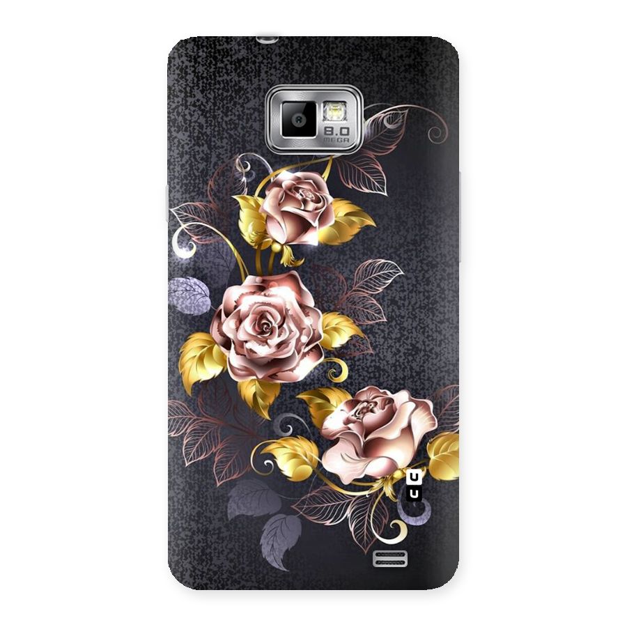 Beautiful Old Floral Design Back Case for Galaxy S2