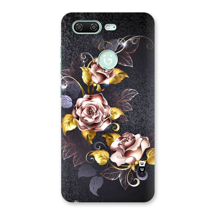 Beautiful Old Floral Design Back Case for Gionee S10