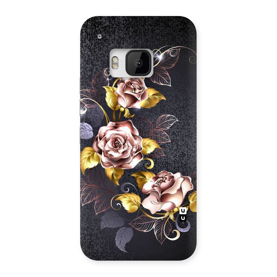 Beautiful Old Floral Design Back Case for HTC One M9