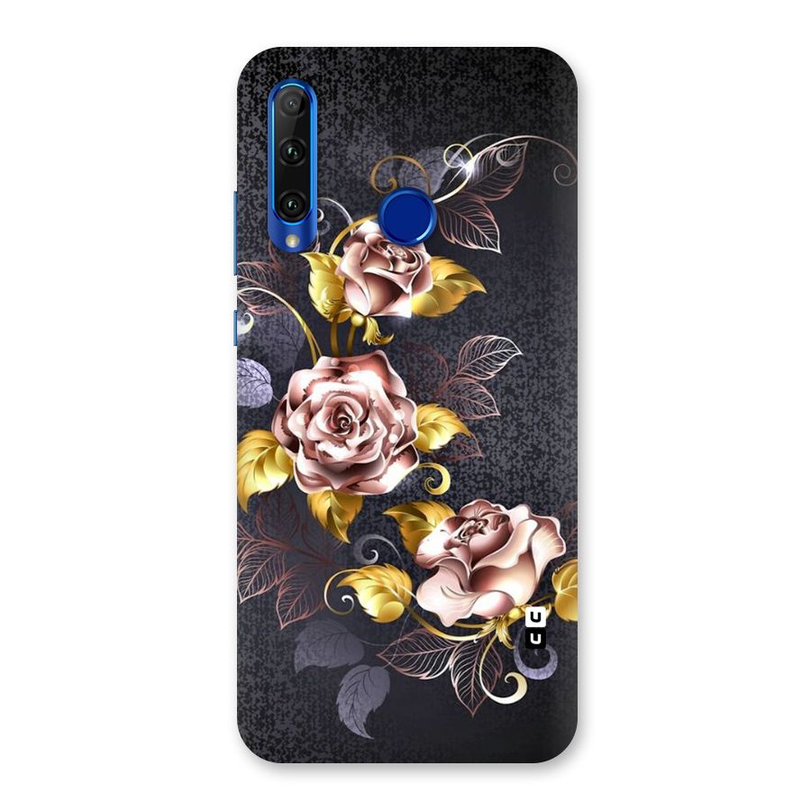 Beautiful Old Floral Design Back Case for Honor 20i