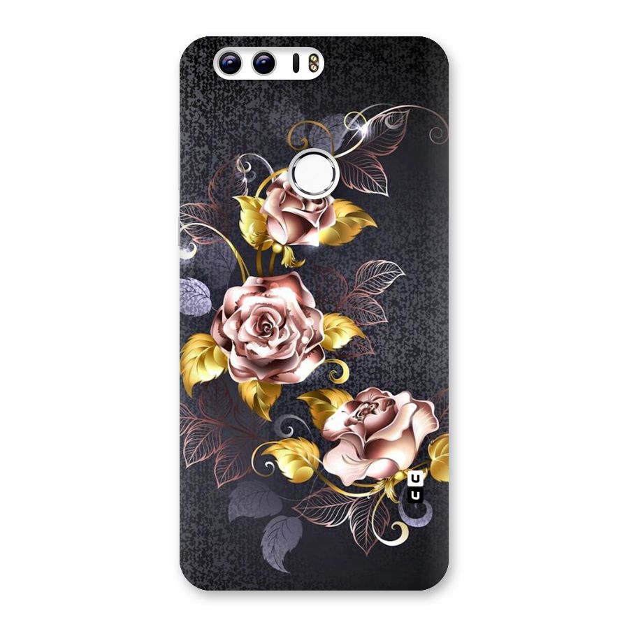 Beautiful Old Floral Design Back Case for Honor 8