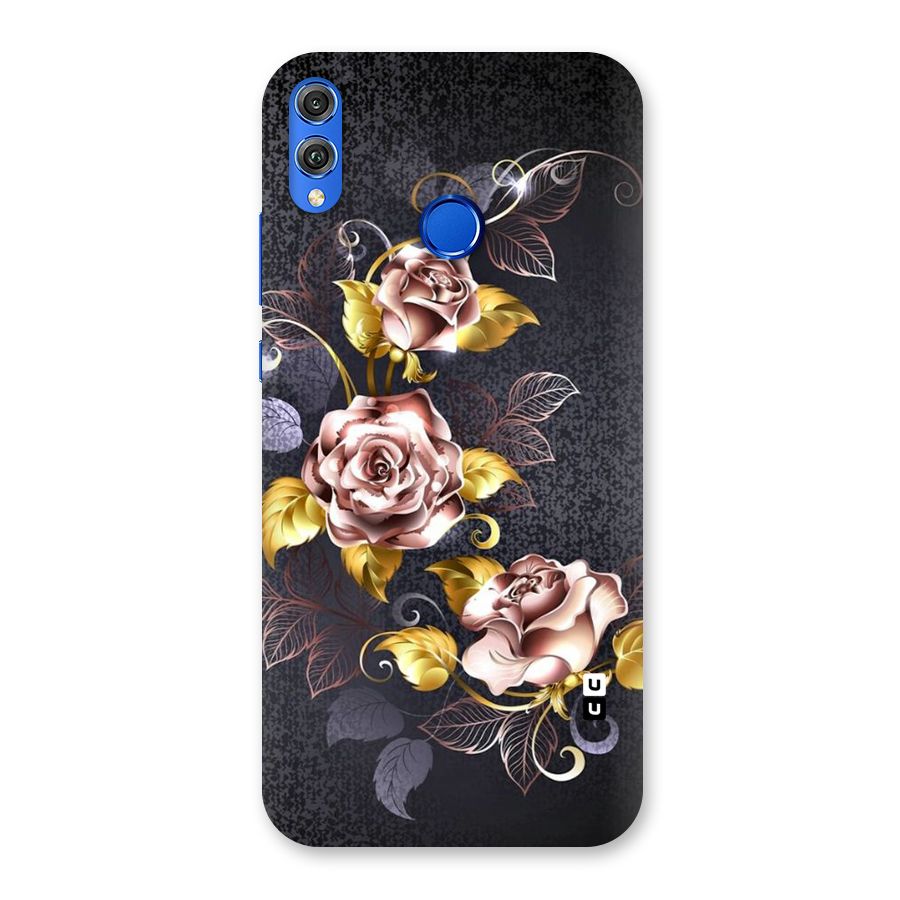 Beautiful Old Floral Design Back Case for Honor 8X