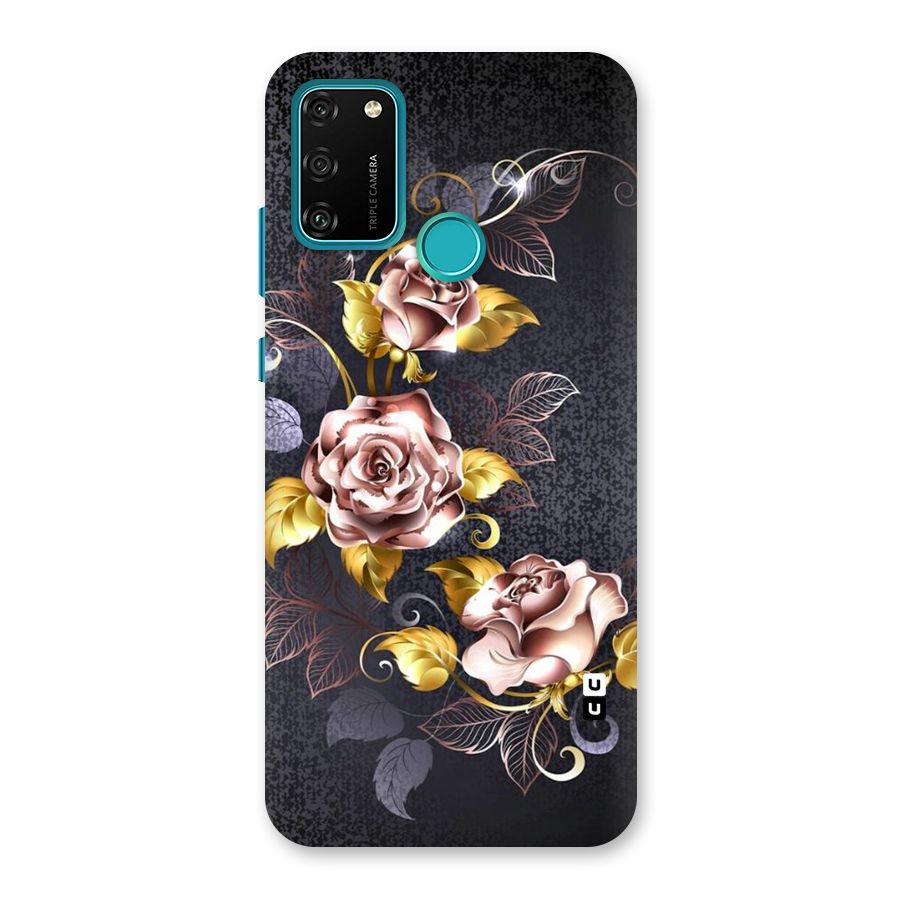Beautiful Old Floral Design Back Case for Honor 9A