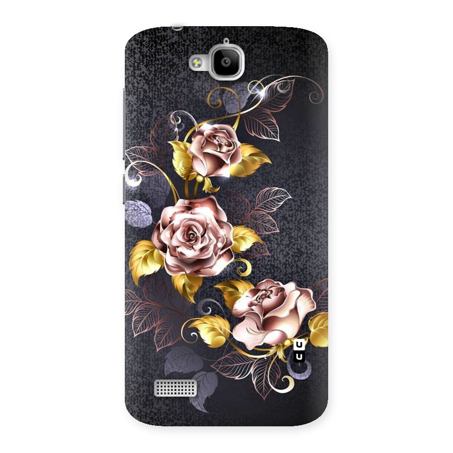 Beautiful Old Floral Design Back Case for Honor Holly