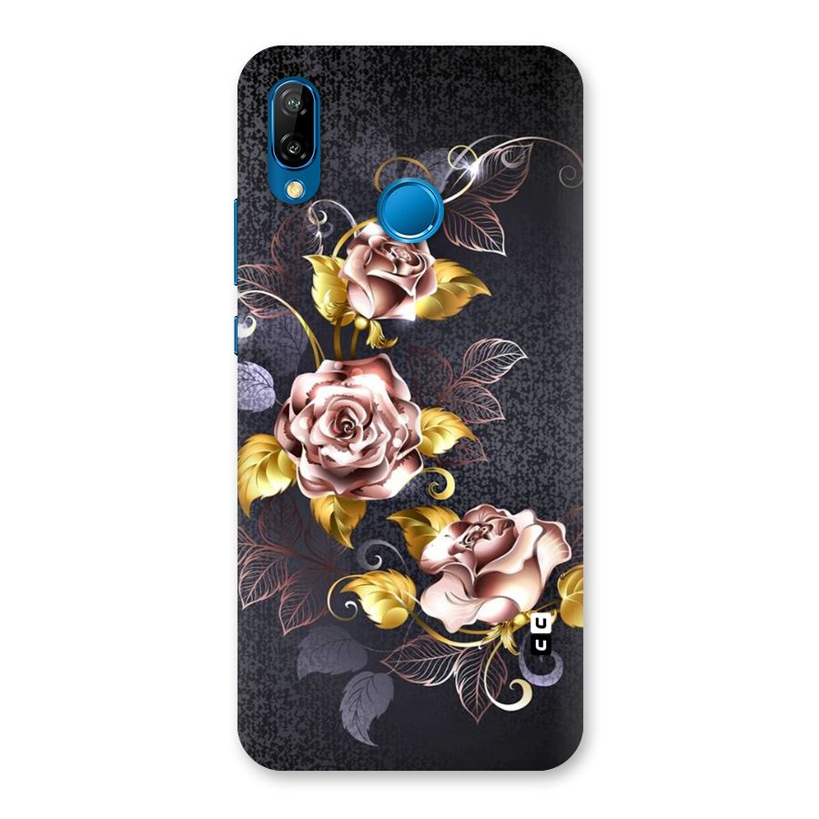 Beautiful Old Floral Design Back Case for Huawei P20 Lite
